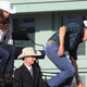 Illustration for article titled Prince William Kate Middleton Wear Canadian Cowboy Hats